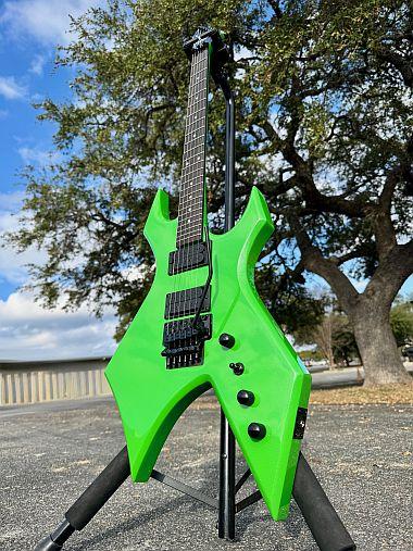 B C RICH LEGACY WARLOCK GUITAR w/ FLOYD ROSE & SEYMOUR DUNCANS
